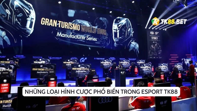 Những loại hình cược phổ biến trong Esport TK88